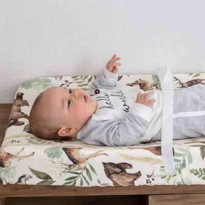 China Eco-freindly/Baby Snoozzz 2021 Organic Waterproof Infant Waterproof Changing Pad Changing Blanket for sale