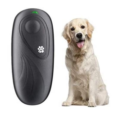 China Plastic Electronic Stop Led Dogs Design Smart Ultrasonic Pet Device Remote Pet Anti Reflector And Cats for sale