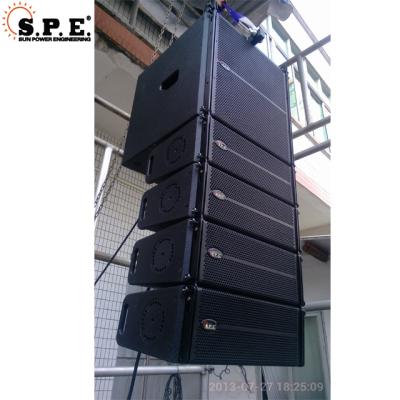 China 15 Inch 1200W Outdoor Single High Voltage Line Array System Subwoofer Box With DSP Sound System PA Speaker--LA-1B for sale