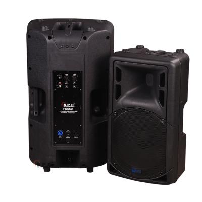 China Clubs New Arrival SPE Voice Nature 500W High Power MIC Input With 15 Inch Plastic Active Two Way Speaker Amplifier Panel In Music Show for sale