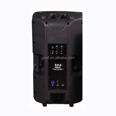 China Good Quality Outdoor SPE 15 Inch 15 Inch Loudspeaker 500W Professional Plastic Cabinet PA Portable Speaker for sale