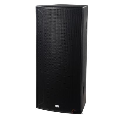 China High-performance fixed installtion SPE fabricated product louder 15 inch sound speaker good double for stage performance professional 15 inch speaker double for sale