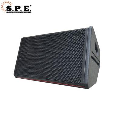 China High Density Wooden MDF Studio Monitor Speakers With 12 Inch Driver For Meeting Room Concert for sale