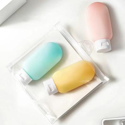 China New Designed Plastic Recyclable 30ml/60ml/100ml Colorful Portable Cute Contract Cute Pump Bottle For Lotion/Shampoo/Skincare for sale