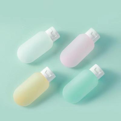 China New Designed Recyclable Hot Selling Travel Healthy Lotion Shampoo Recyclable Light Resistant Refined Plastic Bottle for sale