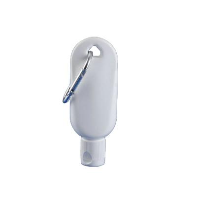 China 30ml / 50ml Recyclable Portable Hand Sanitizer Bottle Plastic Flat Bottle For Soap for sale