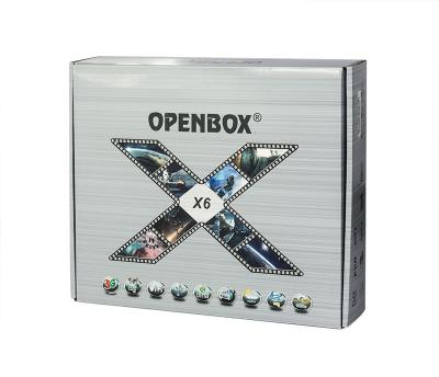 China Openbox X6 DVB S2 HD Set Top Box with DLNA / 2 USB / LAN / YPbPr / Google Maps for sale