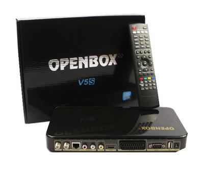 China Openbox V5S Best Digital TV Receiver Linux OS STB CCCAM / Youtube / WIFI / AV / CA for sale