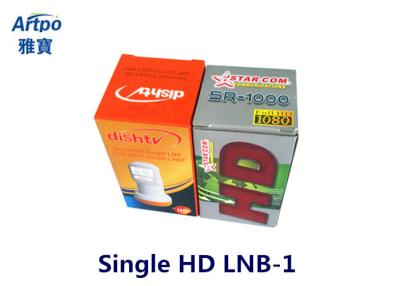 China HD DVB Accessories  KU Band Single  LNB  for One Female Output FTV Satellite Receivers for sale