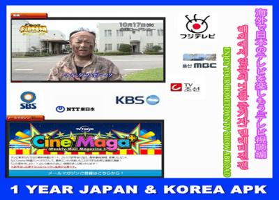 China La caja androide 300+ Channles del set-top box TV de Corea HD IPTV del japonés incluye 30 deportes NHK BS HBO de los canales de Youporn en venta