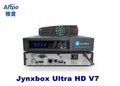 中国 壁取付け可能な DVB-S2 のための超 HD ATSC デジタルの受信機 Jynxbox V7 Youtube/PVR/作り付けブラケット 販売のため