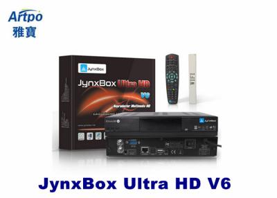 中国 USB2.0 無線 の超 Jynxbox HD V6 JB200 PVR の双生児のチューナー DVB-S2 ATSC デジタルの受信機 販売のため