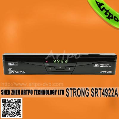 中国 DVB-S2 アフリカ強い 4922A HD FTA デジタルのセット トップ ボックス SRT4922A サポート 3G IPTV DSTV 販売のため