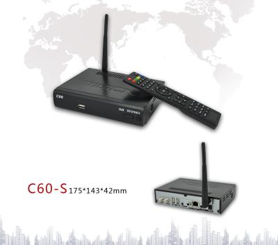 Cina Telecomando infrarosso completo della scatola DVB-s2 C60S HD di androide TV di CCCAM in vendita