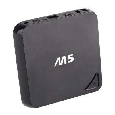 中国 人間の特徴をもつ M5 Amlogic S805 のクォードの中心 XBMC TV 箱のアンドロイド 4.4 OS H.265 RJ45 販売のため