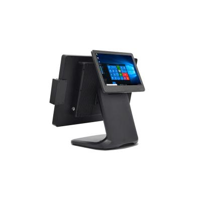 China Factory Price Ultra Thin Retail Touch Restaurant 15 Inch Windows Metal Body All In One Pos Machine System for sale