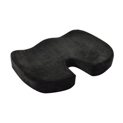 China PORTABLE Desk Cushion Tailbone Cushion Memory Foam Non Slip Bottom Cushion for sale