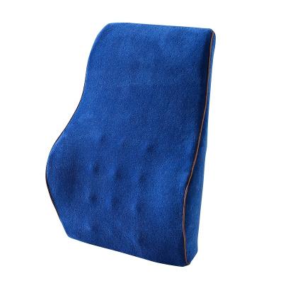 China PORTABLE Lumbar Support Pillow Back Support Memory Foam Back Cushion For Car Seat Office Chair for sale