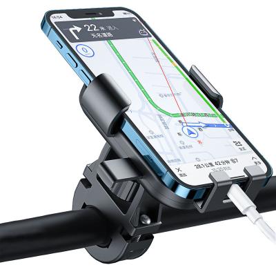 China Plastic Custom Electric Car Mobile Phone Holder Motorcycle Mobile Phone Holder Cycling Car Rearview Mirror Navigation Phone Holder for sale