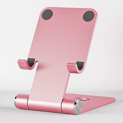 China Aluminum alloy Adjustable Holder Phone Holder For Desk Thick Case Friendly Phone Holder Stand Cell Phone Stand for sale