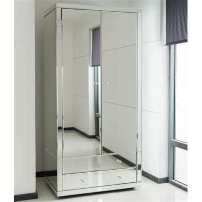 China Traditional Single Coated 3mm Coated Integral Aluminum Wardrobe Furniture Mirror for sale