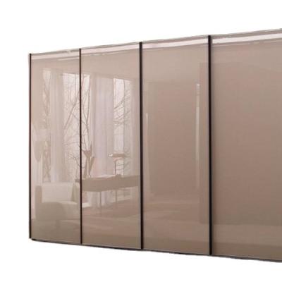 China EUROPEAN Size 3-6mm Customized Size Furniture Wardrobe Liner Silkscreen Tempered Glass for sale