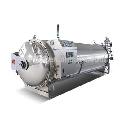 China Retort Small Size Pilot Plant 200 Liter Autoclave for Sterilization, Food and Beverage Plant Plant Test Waterjet 9KW for sale