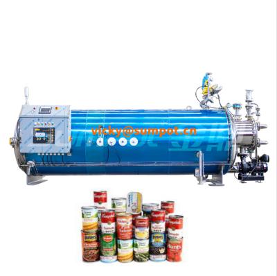 China Canned Food Water Spray Retort For Retort Pouch Food Sterilization Ready Food Retort for sale