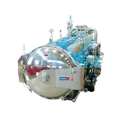 China Automatic Corn SUMPOT Tin Can Steam Retort Autoclave Sterilizer Machine for sale