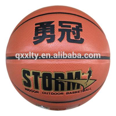 China Practice PU High Quality Laminated Leather Basketball To Train 8508 for sale