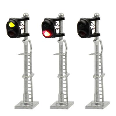 China JTD1503GR Model Railroad N Scale 1:150 Train Signals Block Signal 2-Lights JTD1503GR-3 for sale