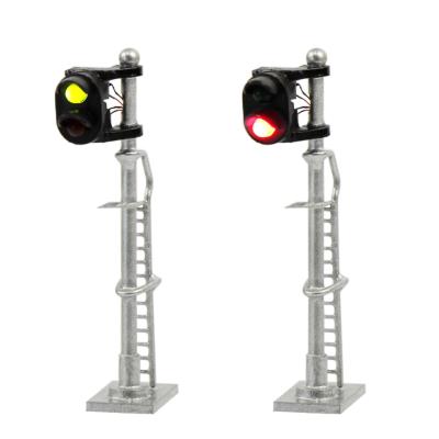 China JTD1503GRx JTD1503GR-3 1:150 Scale Railway N Model Train Signals 2-Lights Block Signal for sale