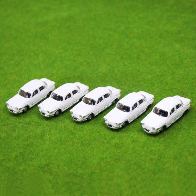 China 1:100 TTT HO Scale Model Cars White Scenery Building Railway Friction Model Toy C10007 Train NEW for sale