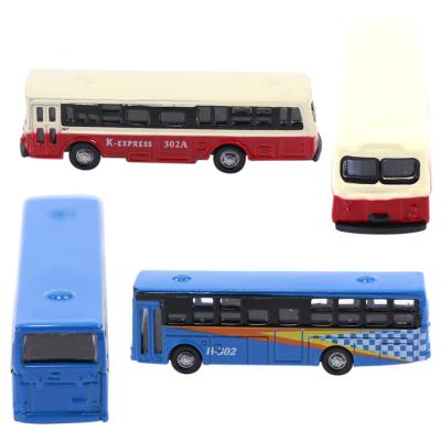 China Railway Diecast Free Model Friction Toy BS150x Train Layout 1:150 N Scale Modeling Bus Wheels Nozzles for sale