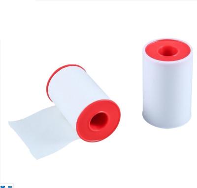 China MEDICAL USE Zinc Oxide Cotton Plasters Adhesive Medical 100% Cotton Fabric Tape for sale