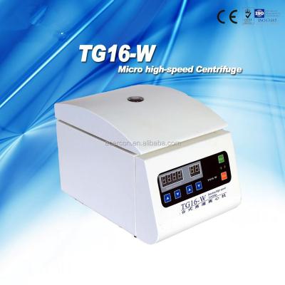 China Uncap For Lab Use Micro High Speed ​​Centrifuge TG16-W for sale