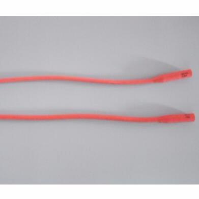 China Red Rubber Latex Urethral Catheter for sale