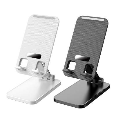 China Hot Sales Adjustable Portable Foldable Angle Dibaigou Mobile Phone Support Desktop Mobile Phone Holder For Phone Stand Office Use for sale