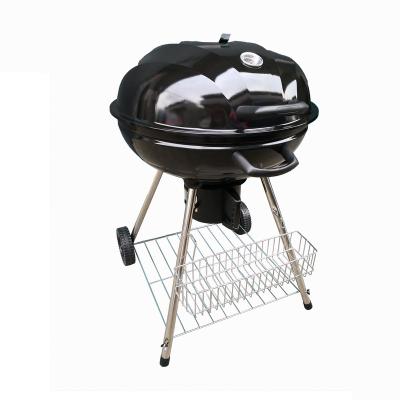 China Easily Assembled Industry Small Wooden New Design Pinique Removable Charcoal Industry Kettle Grill Heavy Duty Heavy Duty BBQ With Wheels With Ash Catcher for sale