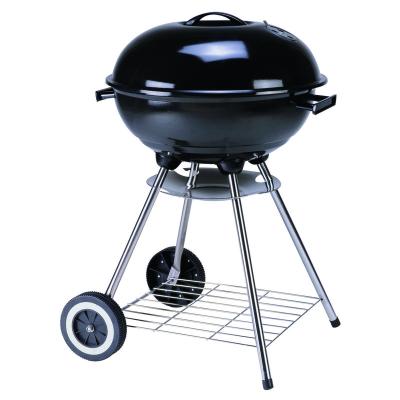 China New Design Wood Removable Charcoal Easily Assembled Luxury Heavy Duty Industry 18 Inch Extra Outdoor Kettle Grill With Wheels for sale