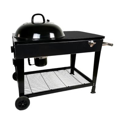 China Easily Assembled Large Table Trolley Kettle Party Large Table Trolley Heavy Duty BBQ Grill for sale