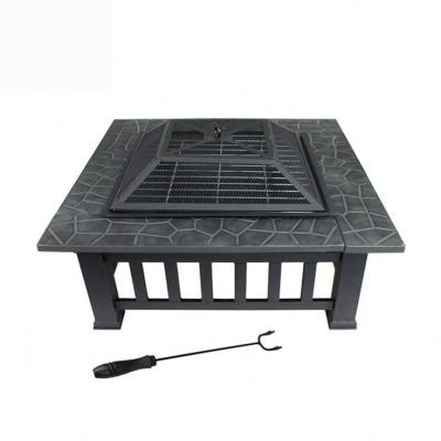 China Factory Stocked Directly Folding Mini Fire Pit Table For Outdoor for sale