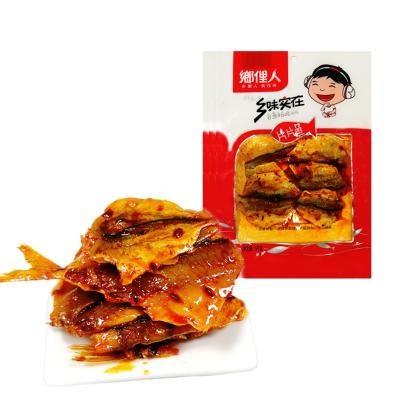 China Baked Spicy Dry Snacks Fish Fish 50g Bag Supermarket Seafood Snacks, 120 bags carton. for sale