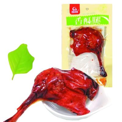 China Normal Crispy Duck Leg 100g Bag Cooked Food Leisure Supermarket Leisure Meat Net Red Snack Dried Meat Jerky for sale