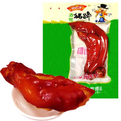 China Normal Pork Hoof With Net Red Wine 140g Bag Pork Snacks Meat Snack for sale