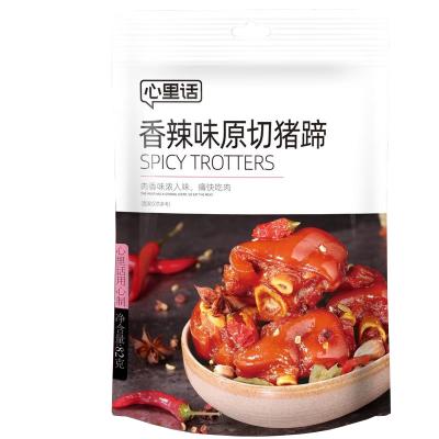 China Net Red Pig Feet 82g Bag Normal Spicy Pork Snacks Meat, 30bags/carton for sale