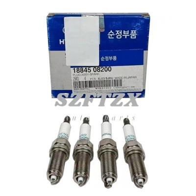 China Echt Nieuwe Iridium Spark Plug 1884508200 Spark Plug 4pcs Voor HYUNDAI Genesis Coupe Te koop