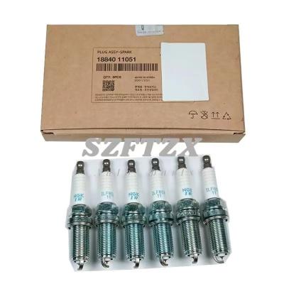 Chine 1884011051 Bougies d'allumage automatique 6 pièces pour le Hyundai Santa Fe Genesis KIA SORENTO RONDO à vendre