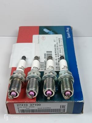 China Genuine New 2741037100 Spark Plug Engine 6Pcs For HYUNDAI SANTA FE TIBURON for sale