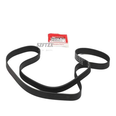 Κίνα Πρωτότυπη Νέα 252123C311 V-Ribbed ζώνη / ζώνη ανεμιστήρα για HYUNDAI Equus Santa Fe Genesis KIA CADENZA SORENTO QUORIS προς πώληση